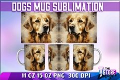 Dogs Mug Sublimation Bundle|Dog 11oz|Animal 15 oz Design v.2 Product Image 4