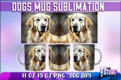 Dogs Mug Sublimation Bundle|Dog 11oz|Animal 15 oz Design v.2 Product Image 5