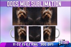 Dogs Mug Sublimation Bundle|Dog 11oz|Animal 15 oz Design v.2 Product Image 6