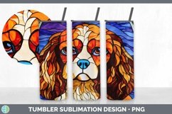 GorgeousDogs Stained Glass Tumbler design.