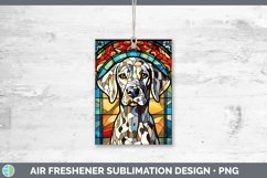 GorgeousDogs Stained Glass Air Freshener design.