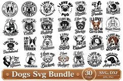 Dogs Svg Bundle Product Image 1