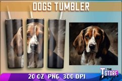 Dogs Tumblers Wrap 20 oz. | PNG File | Dogs PNG 300 DPI Product Image 1