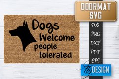 Doormat SVG Design | Welcom Home SVG | Home Decor SVG v.1 Product Image 1