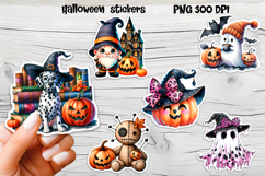 Halloween stickers PNG | Printable Halloween sticker Product Image 1