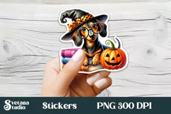 Halloween stickers | Printable dog book stickers Product Image 4