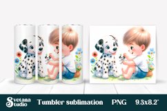 Dog tumbler sublimation | Dog kids tumbler sublimation Product Image 1