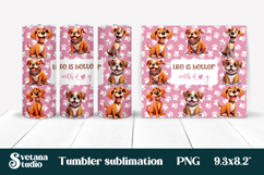 Funny dog tumbler bundle | Dog lover quotes tumbler PNG Product Image 5