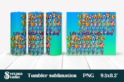 Funny dog tumbler sublimation PNG | Dog lover quotes tumbler Product Image 1