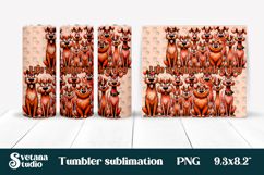 Funny dog tumbler sublimation PNG | Dog lover quotes tumbler Product Image 1