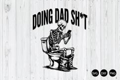 Doing Dad SVG, Father's Day SVG, Dad Humor SVG Product Image 1