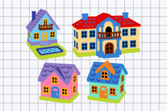 Doll house Elements 3D SVG Product Image 2