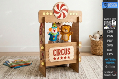 Puppet Theater Laser Cut | Doll Theater | Kids Laser | CNC Product Image 1