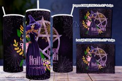 Halloween Gothic Doll Witch Purple Pentgram 20oz Tumbler Product Image 2