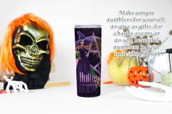 Halloween Gothic Doll Witch Purple Pentgram 20oz Tumbler Product Image 3