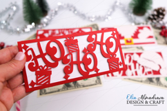 Christmas Money Holder Svg|Ho Ho Ho Envelope Template Cricut Product Image 1