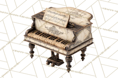Haunted Dollhouse Clipart, Creepy Dolls, Spooky Tea Party Product Image 5