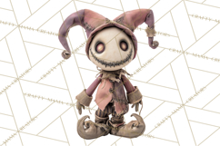 Haunted Dollhouse Clipart, Creepy Dolls, Spooky Tea Party Product Image 4