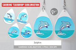 Earring Dolphin Product Image 1