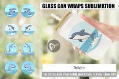Glass Can Dolphin Product Image 1