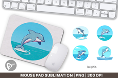Mouse Pad Dolphin Product Image 1