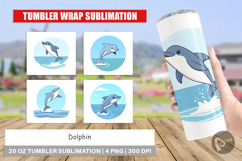 Tumbler Dolphin Product Image 1