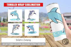 Tumbler Jumping Dolphin Product Image 1