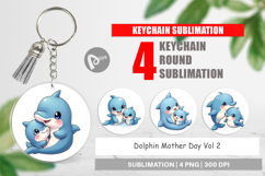 Keychain Dolphin Mother&#039;s Day Product Image 1