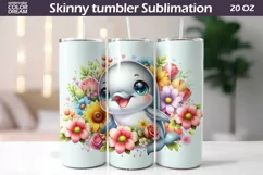 Funny Dolphin Tumbler Sublimation | Cute Dolphin Tumbler Product Image 4