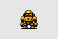 Dome Head Mecha Design Vector Product Image 1