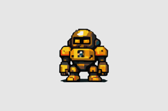 Dome Head Mecha Design Vector Product Image 2