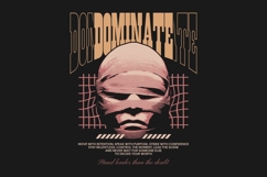 Dominate Urban Streetwear T-shirt Design Product Image 1