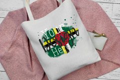 National Sublimation Art- Backgrounds Bundle. Dominica Product Image 6