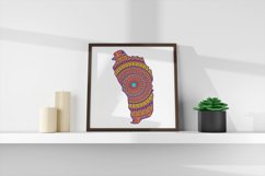 Map, Mandala SVG, layered, cut file, bundle, patriotic, clip art, banners, scrapbook, party invitations, covers, accessories, birthdays, t-shirts, mugs, stencils, pillow- design, wall art, greeting cards, cricut svg, map, mandala, silhouette, cut file, pa