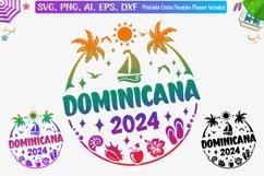 Dominicana Vacation 2024 SVG, Dominican Republic 2024 png Product Image 1