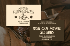 Don Rancho - Quirky Western Hand-Drawn Font Duo Product Image 9