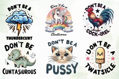 Cute Funny ‘Don’t Be A’ Sublimation Product Image 3