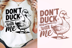 Don&#039;t Duck with Me SVG Product Image 5