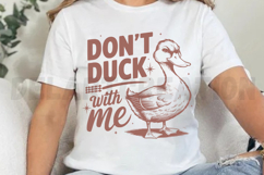 Don&#039;t Duck with Me SVG Product Image 4
