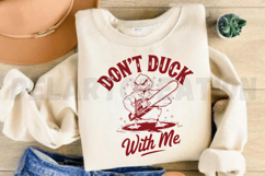 Don't Duck With Me SVG Product Image 4