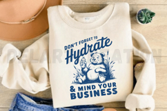 Don&#039;t Forget to Hydrate and Mind Your Business SVG Product Image 4