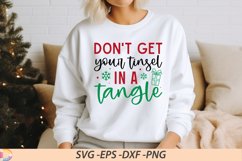 Don&#039;t get your tinsel in a tangle SVG Product Image 1