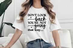 Don't look back you're not going that way SVG Product Image 2