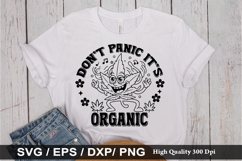 Don't Panic it's organic - Weed SVG Design Product Image 1