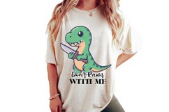 Don't Rawr With Me Sublimation PNG Product Image 2