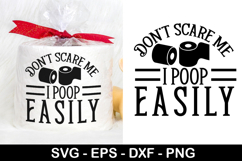 Halloween Toilet Paper SVG Bundle - Halloween Design Product Image 4