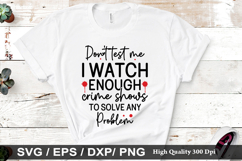True crime Quotes Design - True crime T-shirt Design Product Image 4