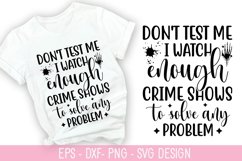 True Crime SVG Bundle - True Crime T- Shirt Design Product Image 3