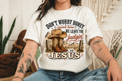 Don't Worry Honey PNG, Christian PNG Design Product Image 3