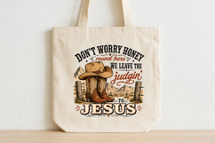 Don't Worry Honey PNG, Christian PNG Design Product Image 4
